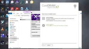 cara instal corel draw Graphic Suite X7