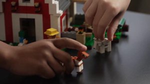LEGO ЛЕГО Minecraft Красный амбар 21187