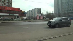 Москва, трамвай 30, участок Улица Маршала Катукова - Улица Кулакова