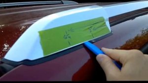 2008 Toyota Highlander - Remove Roof Rail End Caps