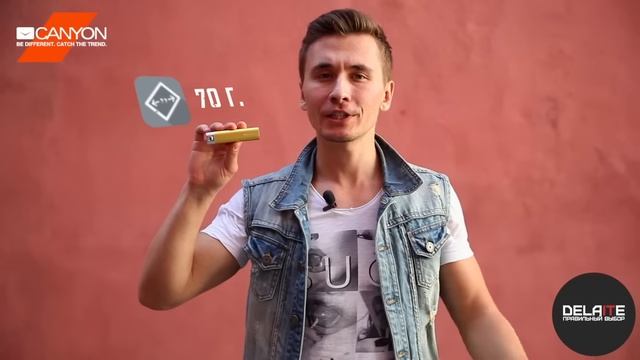 Внешний аккумулятор зарядка Canyon для смартфонов и планшетов