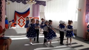 МБДОУ "Детский сад 421". Матросский танец. Старшая группа. 2021 год.