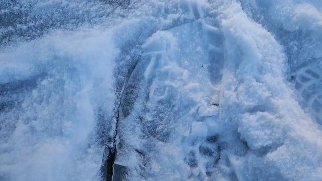На даче зимой в мороз!