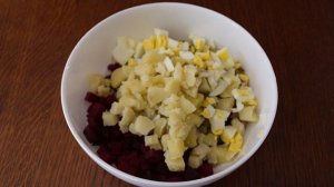 Салат Здоровье со свеклой