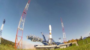 Ракета _Союз-2_ со спутником _Гонец-М_ (Плесецк, 2020)