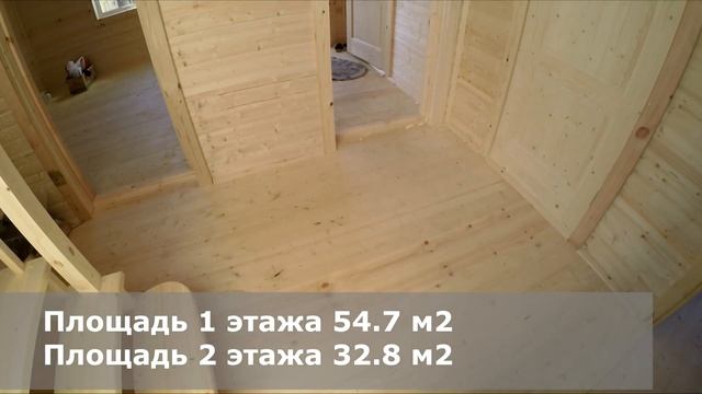 Дом по проекту «Удачный» от компании Канадская Изба по ГОСТу 8486-86.