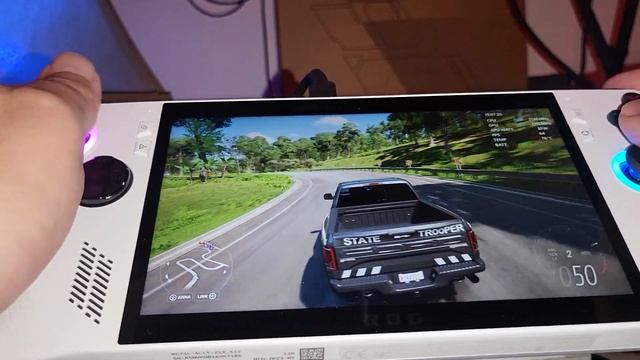Testing Forza Horizon 5 Performance on Asus ROG Ally Z1 Extreme asusrogally playallyourgames
