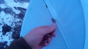 Обзор зимней палатки Онлитоп Призма двухслойная стандарт.