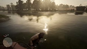 RDR2 Alligator Attack / messing with crocodiles gameplay
