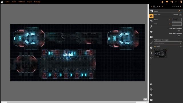 How to create room templates | Battlemap Editor смотреть онлайн