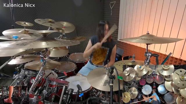 Queen - I Want to Break Free - Freddie Mercury __ Drum Cover by KALONICA NICX смотреть онлайн