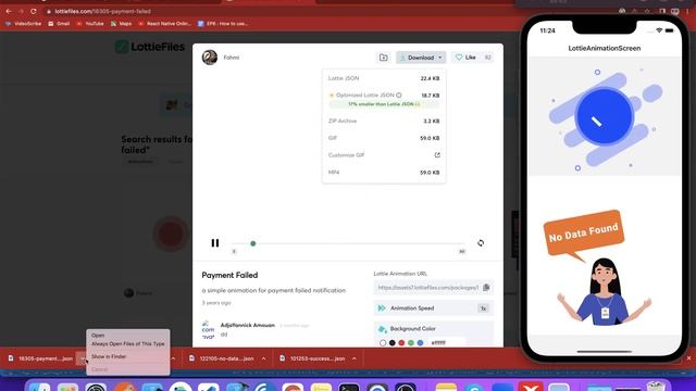 EP10- React Native Lottie Animation | Lottie Animation in React Native смотреть онлайн