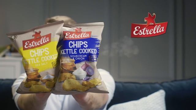 Estrella Kettle Cooked chips смотреть онлайн