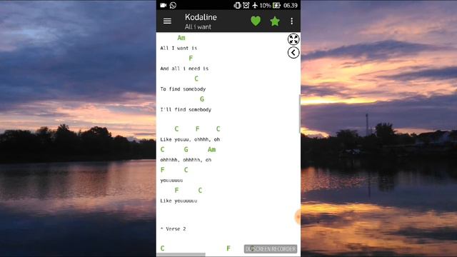 Kodaline (all i want) guitar karaoke смотреть онлайн