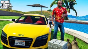 ТРЕВОР КУПИЛ СЕБЕ AUDI R8 РЕАЛЬНАЯ ЖИЗНЬ ГТА 5 МОДЫ! ОБЗОР МОДА В GTA 5! ГТА ИГРЫ ВИДЕО MODS