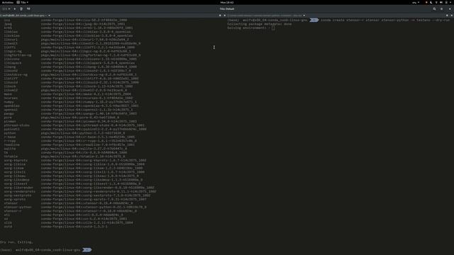 Mamba installing some packages смотреть онлайн