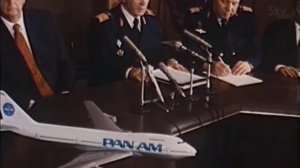 Боинг 747 в раскраске АЭРОФЛОТА сюжет программы _Время_ от 11.11.1987