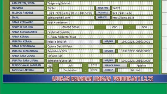 Membuat Laporan Keuangan Sekolah Tanpa Mikir Debet Kredit Dengan Excel смотреть онлайн