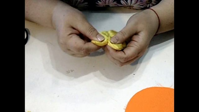 Как Сделать Объемный Цветок Из Ткани. Вариант 1. Мастер-класс.