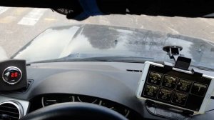 Land Rover Discovery 3 работа нагнетающего масляного насоса в движении.