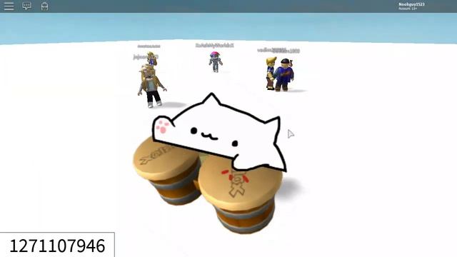 Bongo Cat but its in Roblox смотреть онлайн