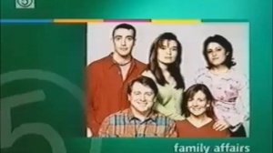 Channel 5 Family Affairs Advertisement Break Interval Junction (30th March 1997)