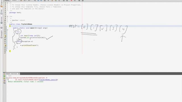 try catch block in Java in Tamil | ஜாவா (Java in Tamil) смотреть онлайн