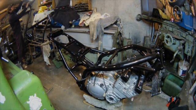 1997 Yamaha XJ 900 Diversion. Постройка Custom. Сборка. Cafe racer смотреть онлайн