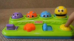 Детская развивающая игрушка Fisher Price Веселые жучки