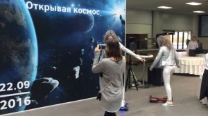 Гироскутеры Eco Drive в Экспоцентре. Bigmarketingday, Новосибирск