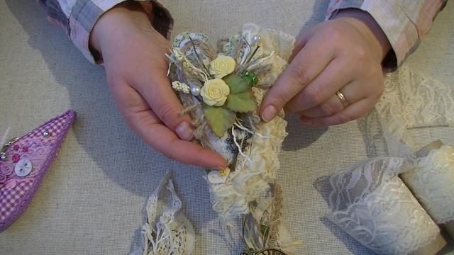 Сердечки в стиле Тильда Подарки друзьям смотреть онлайн