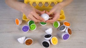 7463864 Сортер «Виды траспорта. Яйца», по методике Монтессори