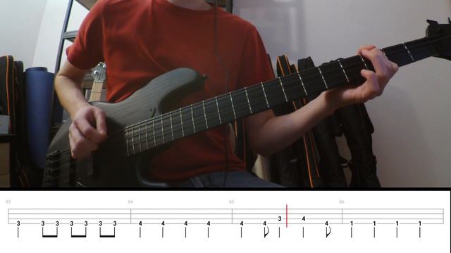 Paramore - Decode - Bass Cover & Tabs смотреть онлайн