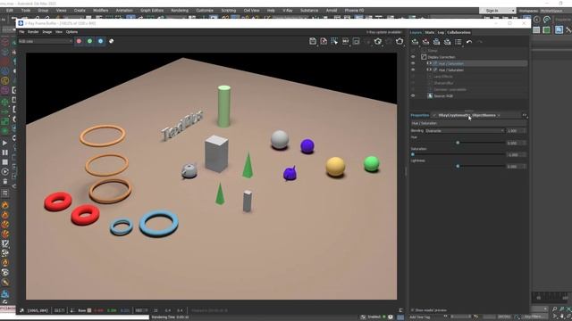 3DS Max - V Ray - VrayCryptomatte - Render Element