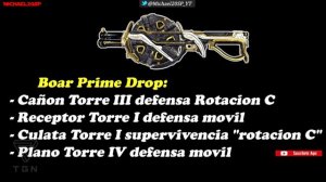 Localizaciones Mag Prime, Boar Prime y Dakra prime Drop - DONDE ESTAN TODAS SU PIEZAS - WARFRAME