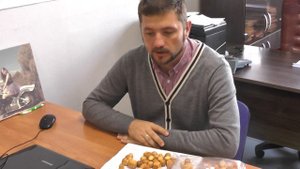 Сыр сухой подкопчёный "Бочонок".