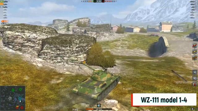 WZ-111 model 1-4 WoT Blitz - НЕДООЦЕНЕННЫЙ ТЯЖ - Обновление 7.8 - [WoT: Blitz]