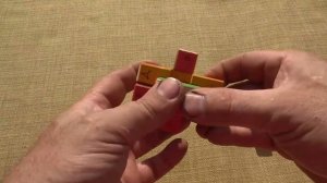 Сборка головоломка Крест и подетальная раскладка/ Решение Головоломки Крест Дюбуа