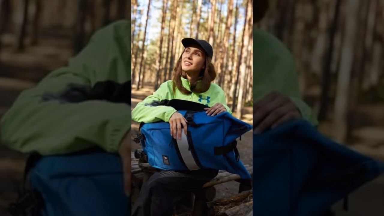 Признавайтесь, кто делает также?) #спортивныйстиль #рюкзак #поход
