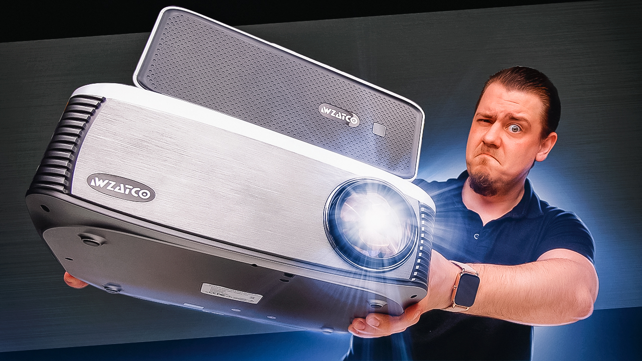 НОВЫЙ ЧЕМПИОН! Лучший Бюджетный Проектор с Алиэксперсс! Wzatco C6 и C5 смотреть онлайн