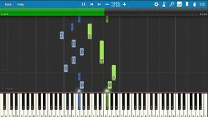 Silent Hill 2 - Theme of Laura - Akira Yamaoka - Synthesia Piano Tutorial