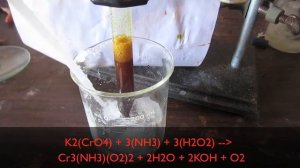 How to make Chromium(IV) triamine diperoxide