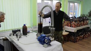 Перекачивание холодной мелассы насосом ОНП производства ООО "Пищевые насосы"
