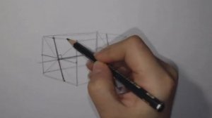 19. Уроки рисования. Построение горизонтального цилиндра.