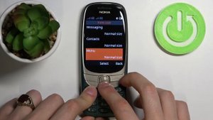 Как изменить размер шрифта на Nokia 6310 / Увеличить шрифт Nokia 6310