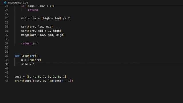 Merge Sort Step by Step Explanation | Part 2: Iterative смотреть онлайн