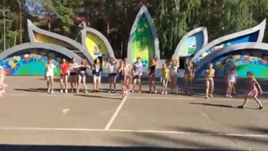 Открытие смены в лагере Самородово