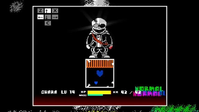 HD!Undertale Lastbreath sans Phase3 (DEMO) by hide20000|Undertale fan game... смотреть онлайн