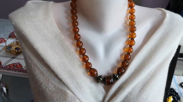 Переделка украшений. Вторая жизни старым украшениям для Ирины. смотреть онлайн