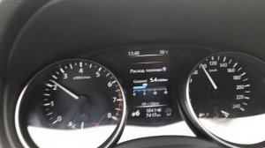 Расход бензина 5,4 литра на 100 км